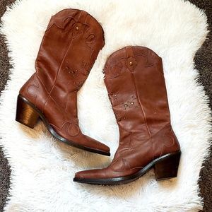 Nine West cowgirl boots